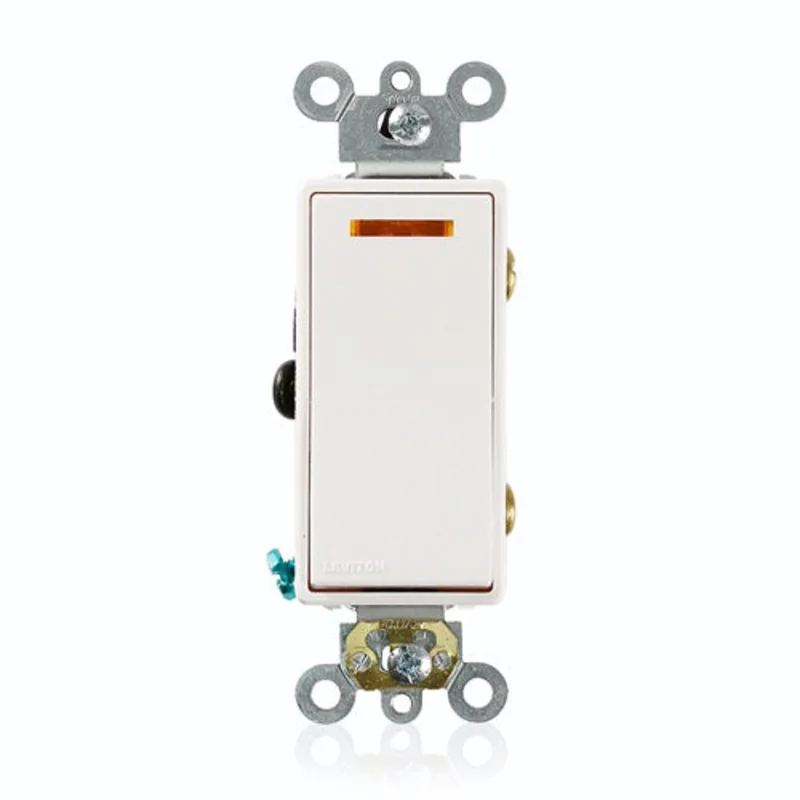 Leviton 20 Amp 3-Way AC Quiet Switch 5633-2W