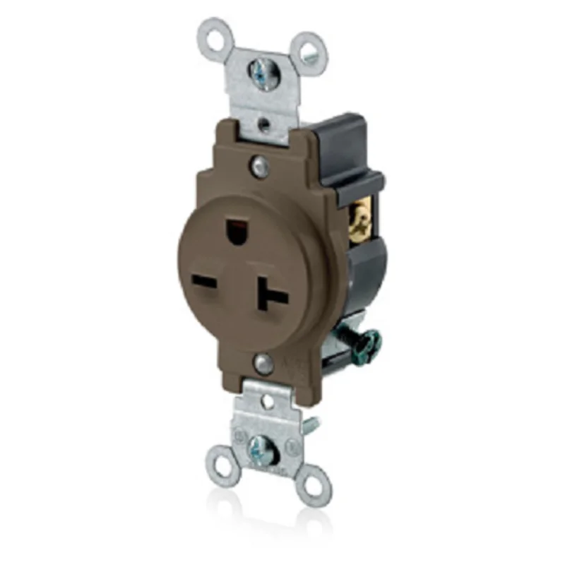 Leviton 20 Amp NEMA 6-20R Single Outlet 5821