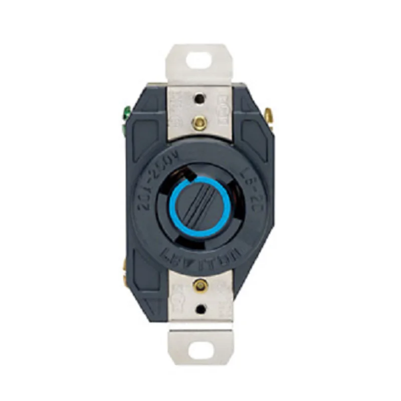 Leviton 20 Amp NEMA L6-20R Flush Mount Locking Receptacle 2320