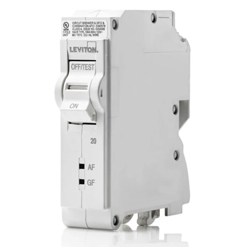Leviton 20A 120V AFCI/GFCI Hydraulic Magnetic Branch Circuit Breaker LB120-DF