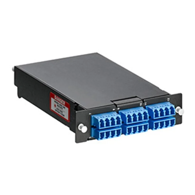 Leviton 24 Fiber Pigtail Fusion Splice Module Blue SPLCS-24L