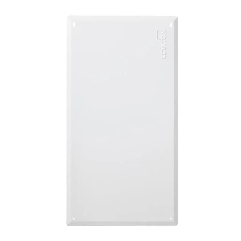Leviton 28 Inch Structured Media Flush-Mount Cover Metal 3 Pack White 47605-28B