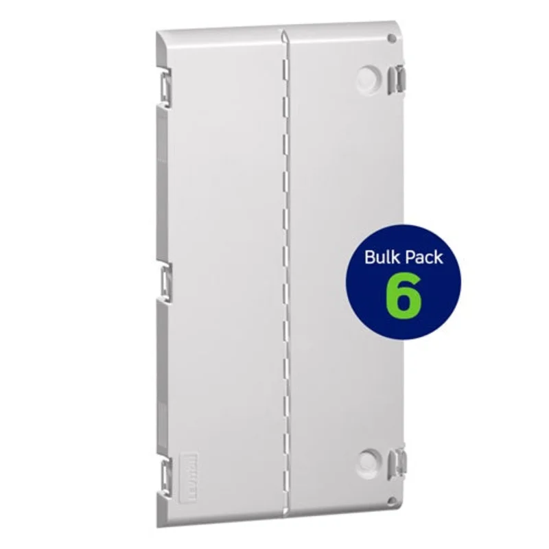 Leviton 28 Inch Vented Hinged Door 49605-28B (Pack of 6)