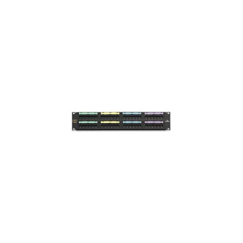 Leviton 2RU Voice Grade Patch Panel 48-port 49014-J48