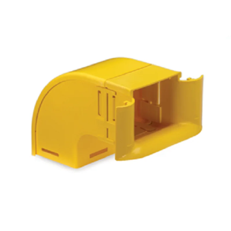 Leviton 2x2 Side Drop Off Kit Yellow S2DRP-DCT