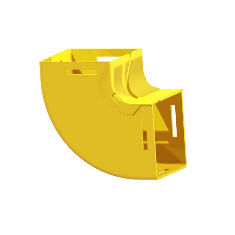 Leviton 2x2 Vertical Elbow 90 Deg Up Retrofit Yellow S2VEL-9UR