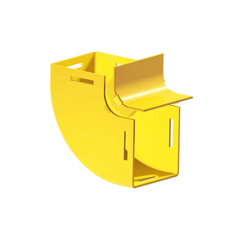 Leviton 2x2 Vertical Elbow With Cover 90 Deg Up Yellow S2VEL-9UC