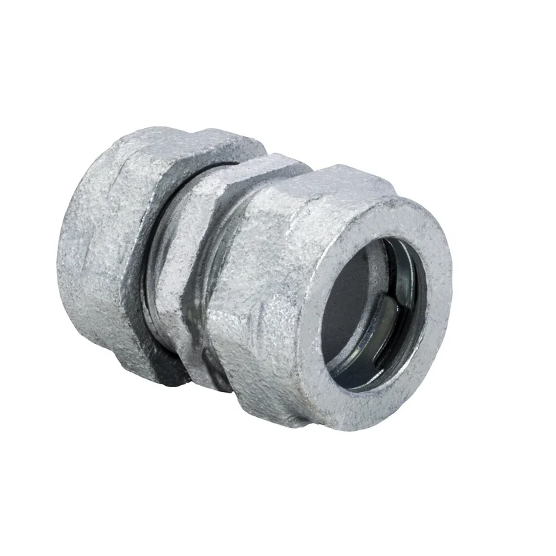 Leviton 3 Inch Rigid Compression Coupling Malleable 258TZ (Pack of 2)