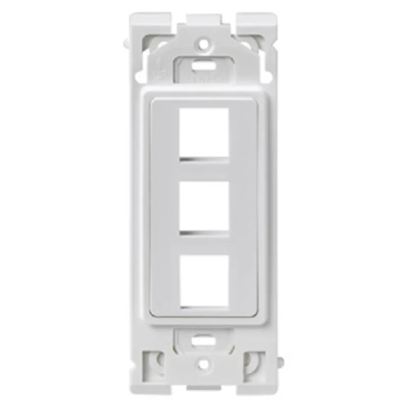 Leviton 3-Port Insert White RE640-WW3