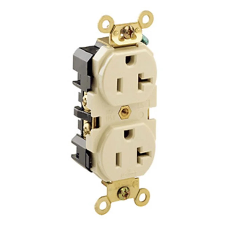 Leviton 3-Wire 2-Pole Duplex Receptacle 5362-I