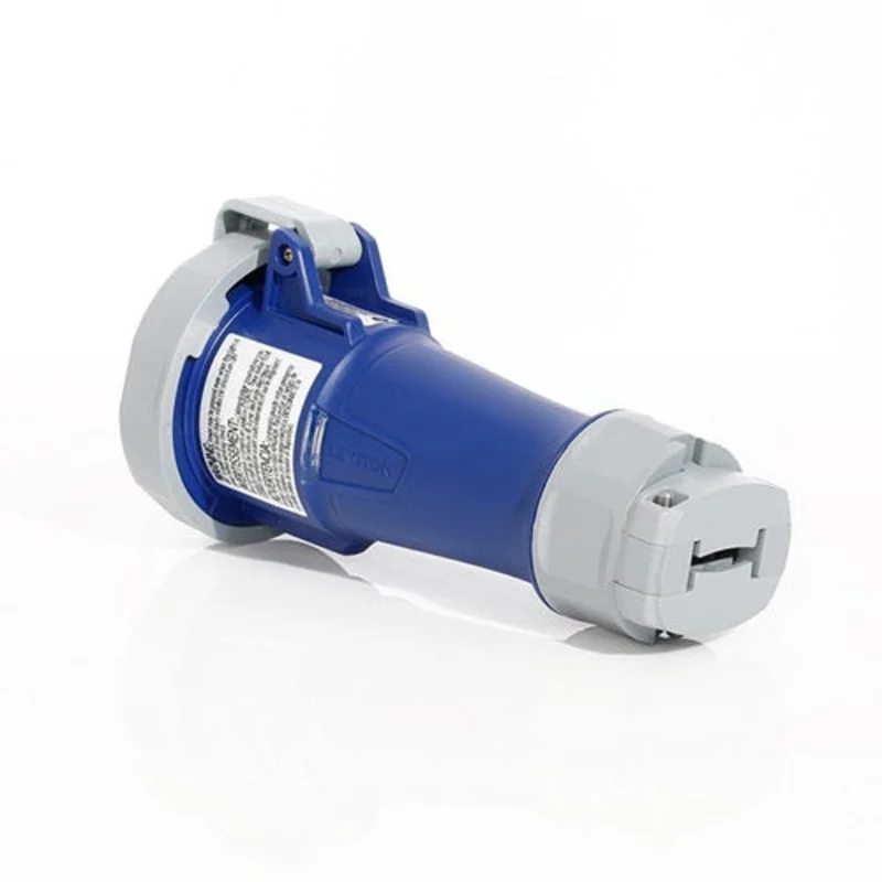 Leviton 30 Amp 250 Volt IEC Pin & Sleeve Connector with Inform Technology 430C9WLEVPI