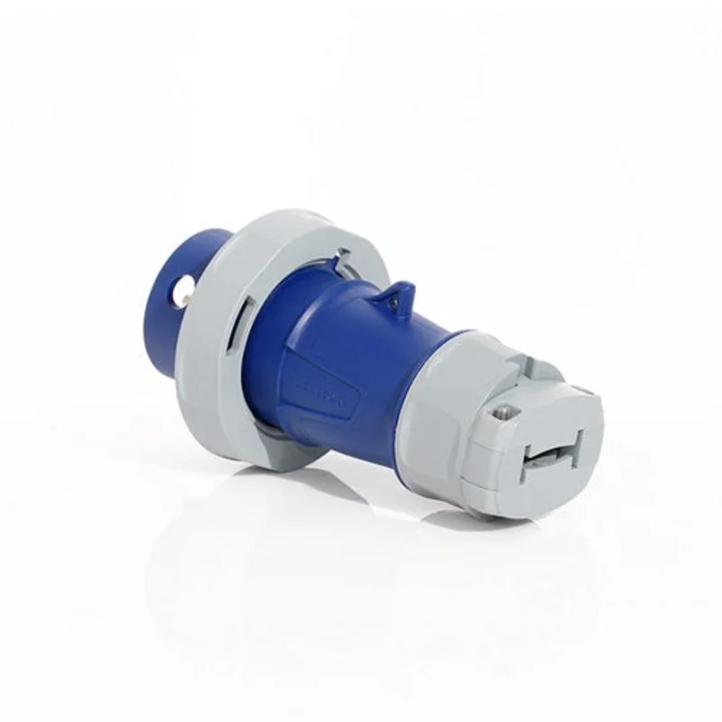 Leviton 30 Amp 250 Volt IEC Pin & Sleeve Plug with Inform Technology 430P9WLEVPI
