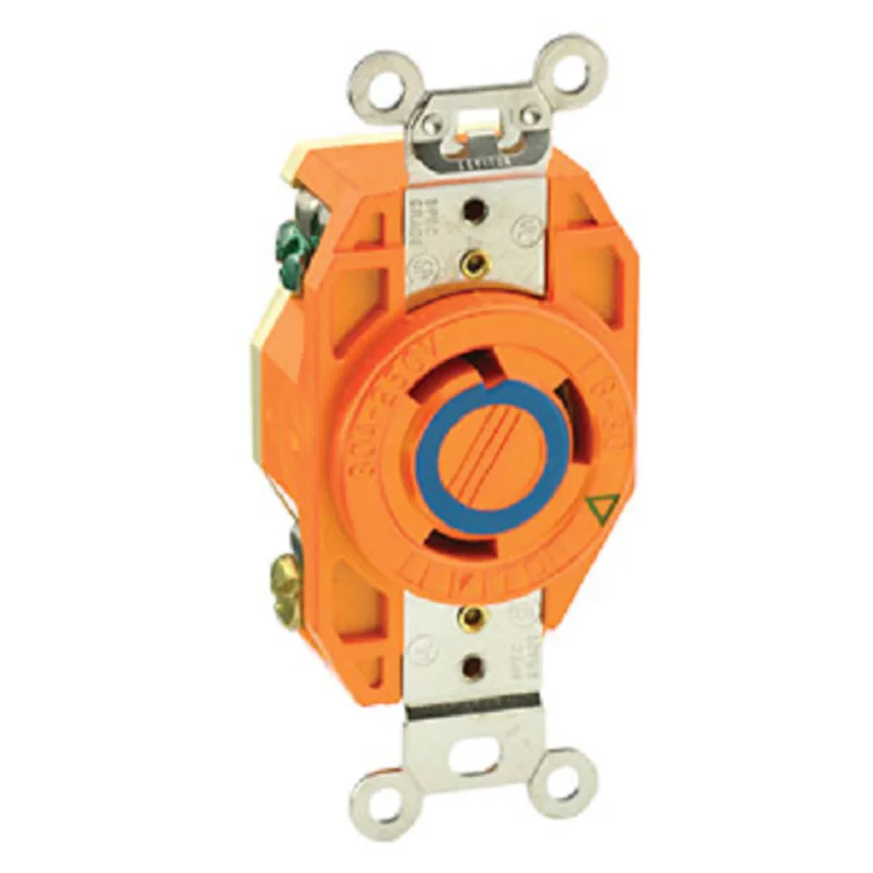 Leviton 30 Amp Flush Mount Locking Receptacle 2620-IG