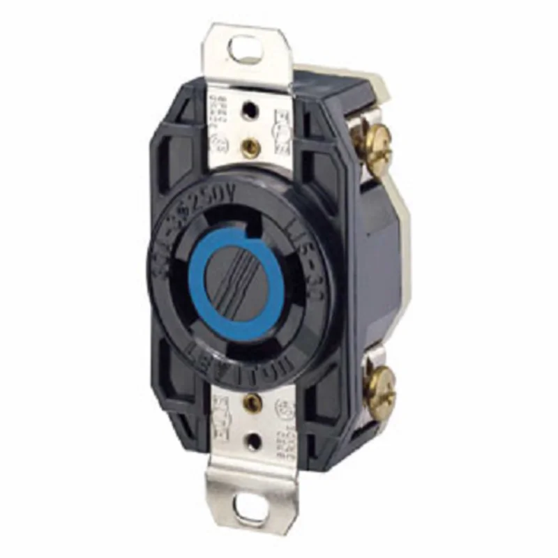 Leviton 30 Amp NEMA L15-30R Flush Mount Locking Receptacle 2720