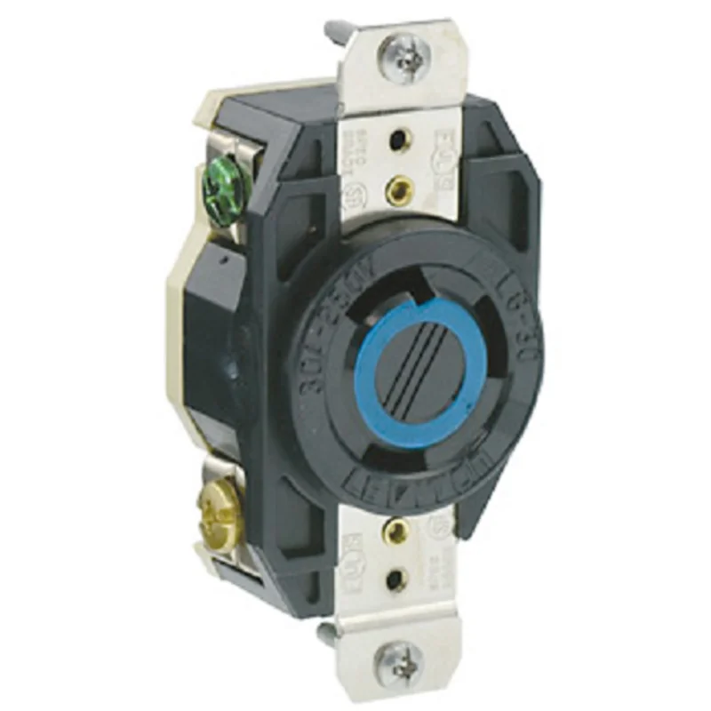 Leviton 30 Amp NEMA L6-30R Flush Mount Locking Receptacle 2620