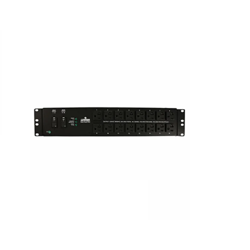 Leviton 30A 120V Unmetered Horizontal Power Distribution Unit 16 Receptacle P1023-12L
