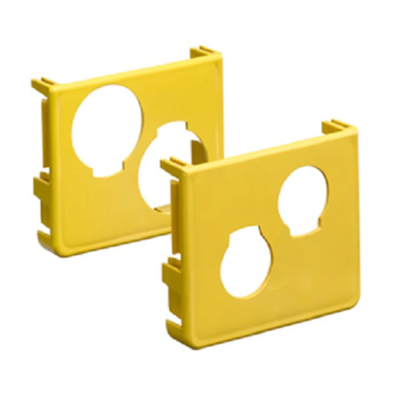 Leviton 32mm Dia 4X4 Fiber Raceway End Cap S4END-32D