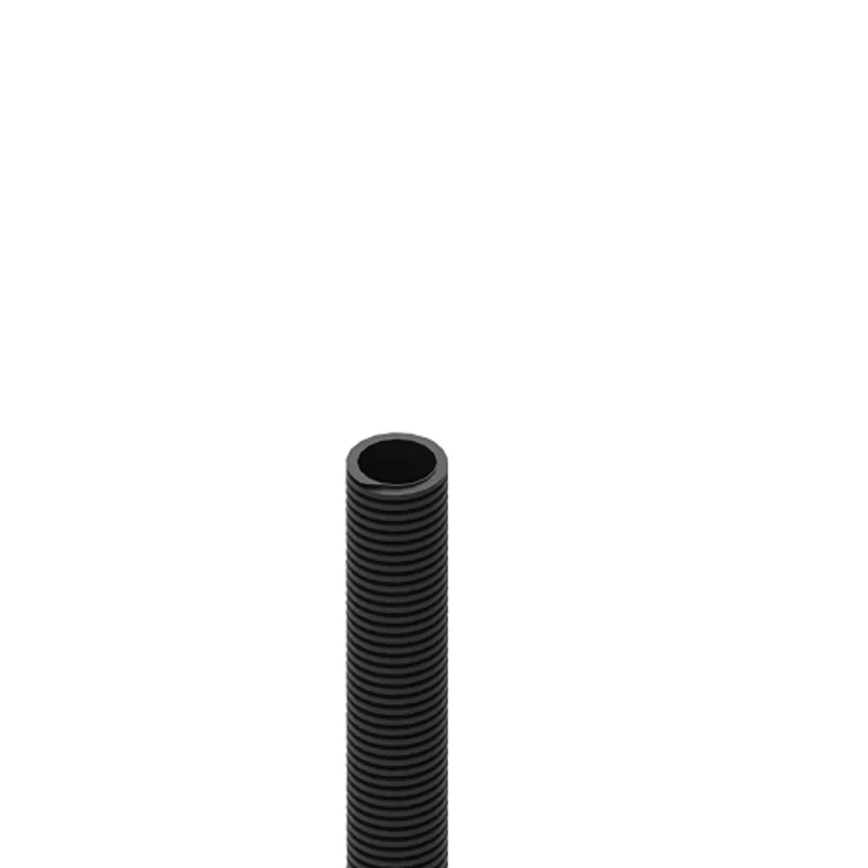 Leviton 38mm Dia Round Convoluted Tube 2 Meter Black S38RT-2M