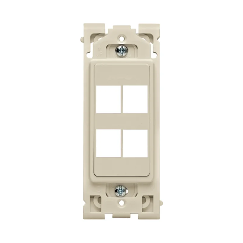 Leviton 4-Port Insert Navajo Sand RE640-NS4