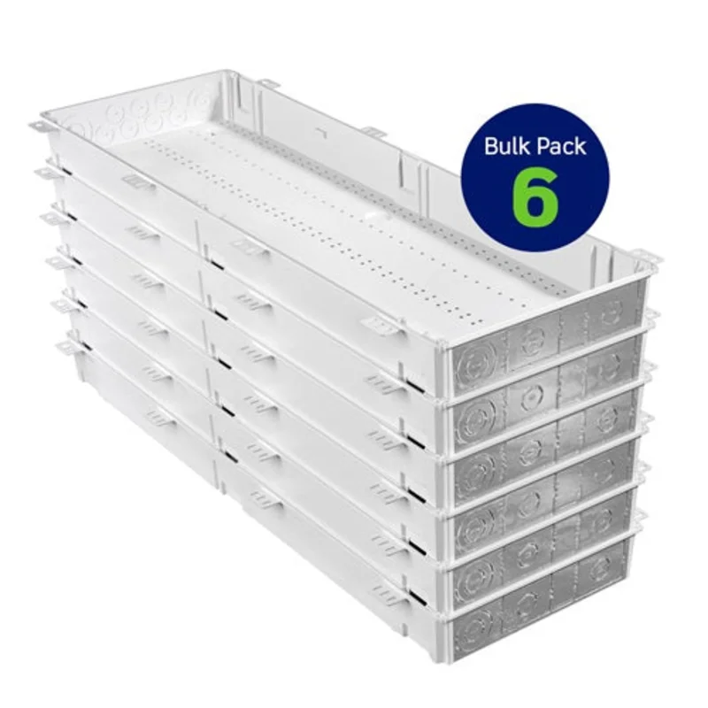 Leviton 42 Inch Wireless Structured Media Enclosure 49605-42G (Pack of 6)