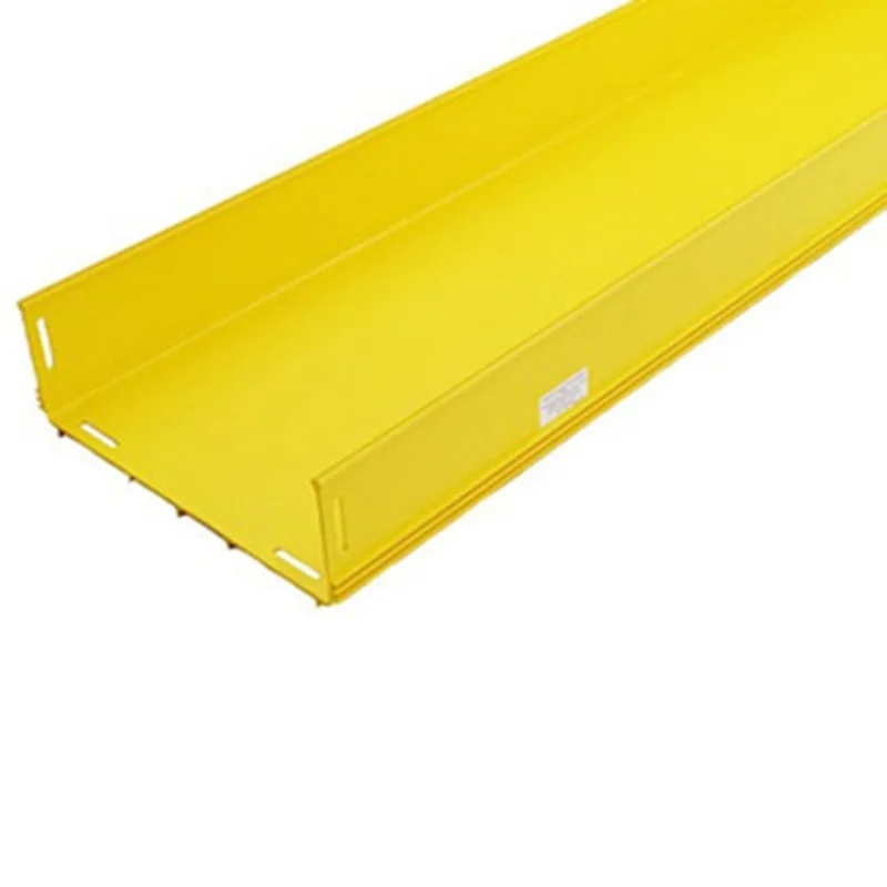 Leviton 4x12 Solid Duct Without Cover Yellow SWDCT-SDT