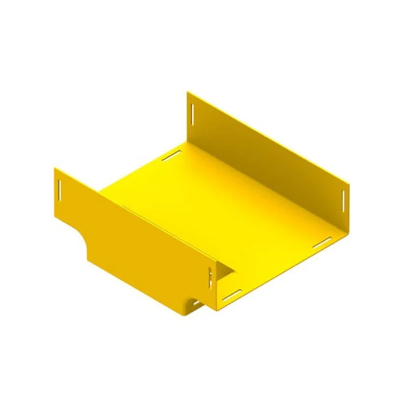 Leviton 4x12 Vertical Tee Without Cover Yellow SWVTE-TEE