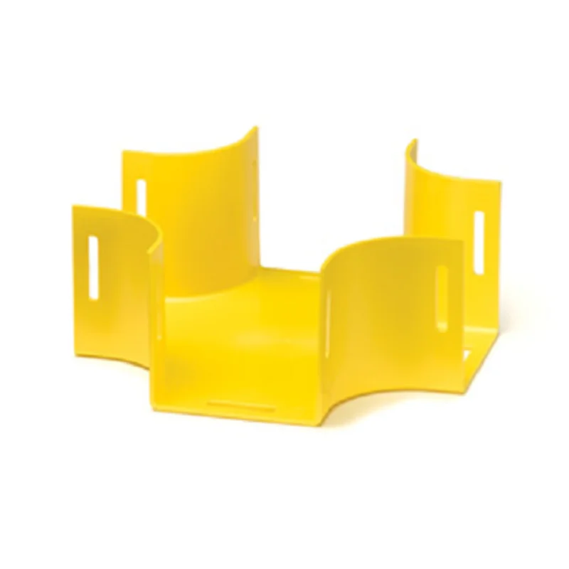Leviton 4x4 Horizontal Cross Without Cover Yellow S4HCR-HCR