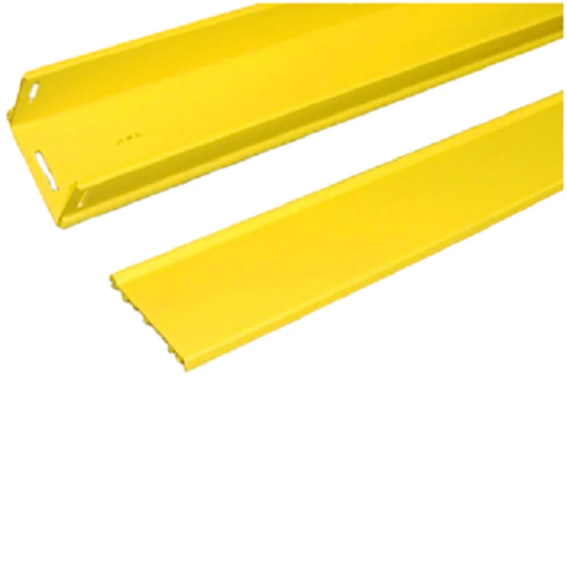 Leviton 4x4 Solid Duct With Hinged Cover Yellow S4DCT-DHC