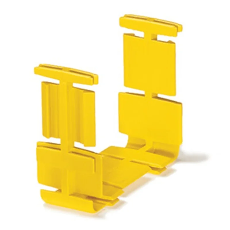 Leviton 4x8 Joiner Requires End Slots Yellow S8JNR-SLT