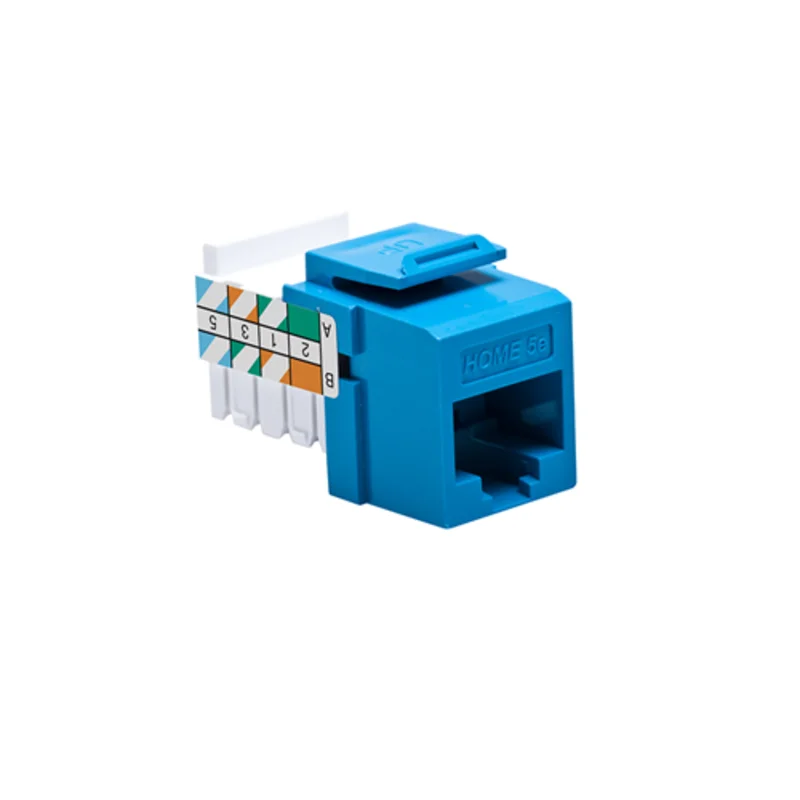 Leviton 5E Snap-In Jack Blue 5EHOM-RL5