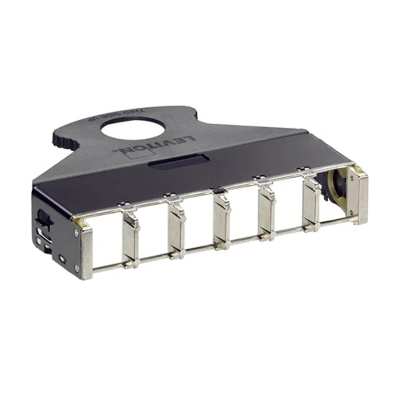 Leviton 6 Port Copper Cassette Empty E2XHD-BRK