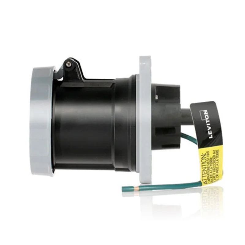 Leviton 60 Amp 600 Volt IEC Pin & Sleeve Receptacle 460R5WLEV