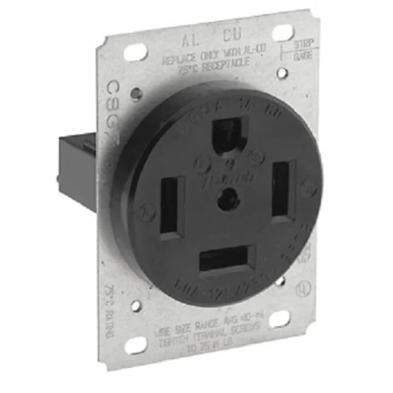Leviton 60 Amp NEMA 14-60R Flush Mount Receptacle Blade 9460