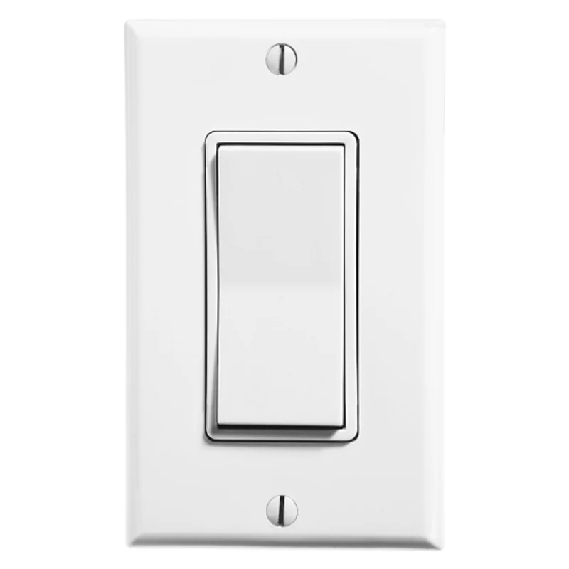 Leviton 902 MHz Single Rocker Switch White WSS0S-S9W
