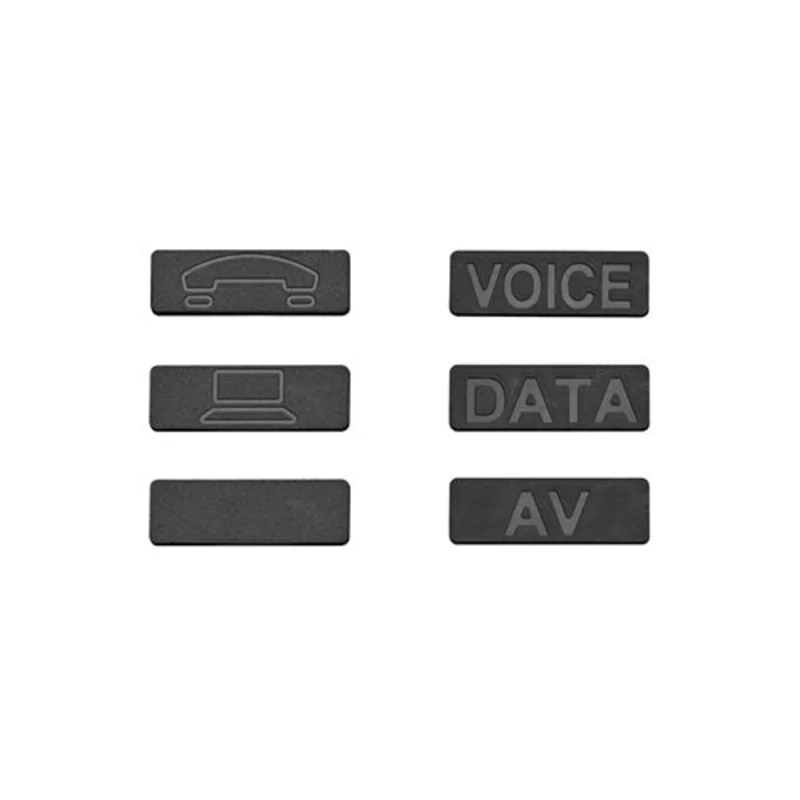 Leviton ATLAS-X1 Bulk Icons Black ICONS-ICE (Pack of 72)