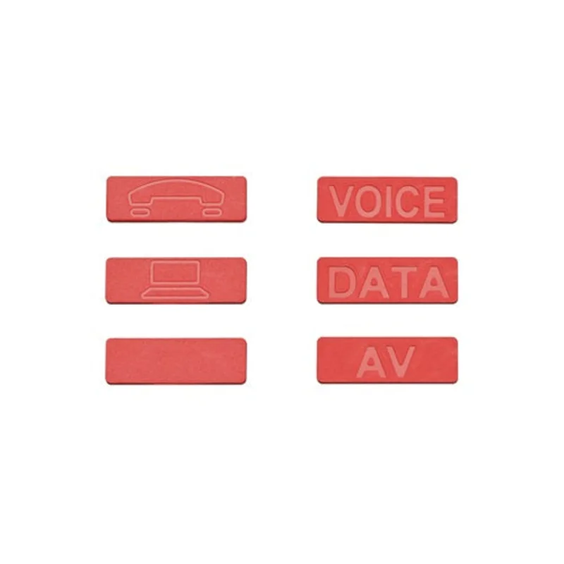 Leviton ATLAS-X1 Bulk Icons Crimson ICONS-ICC (Pack of 72)