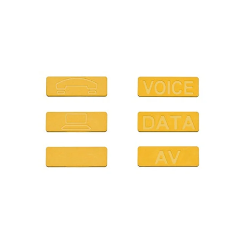 Leviton ATLAS-X1 Bulk Icons Yellow ICONS-ICY (Pack of 72)
