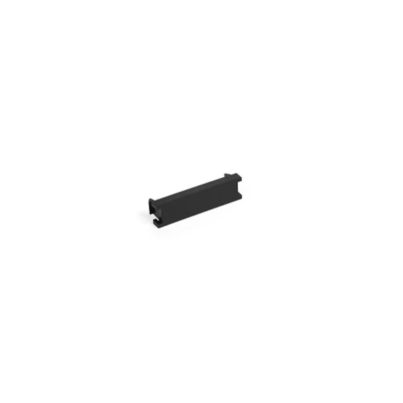 Leviton Blank MOS Module 0.5 Unit High Black 41295-5BE