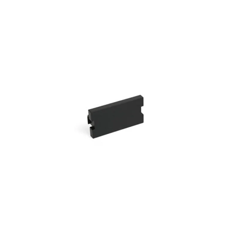 Leviton Blank MOS Module 1 Unit High Black 41291-1BE