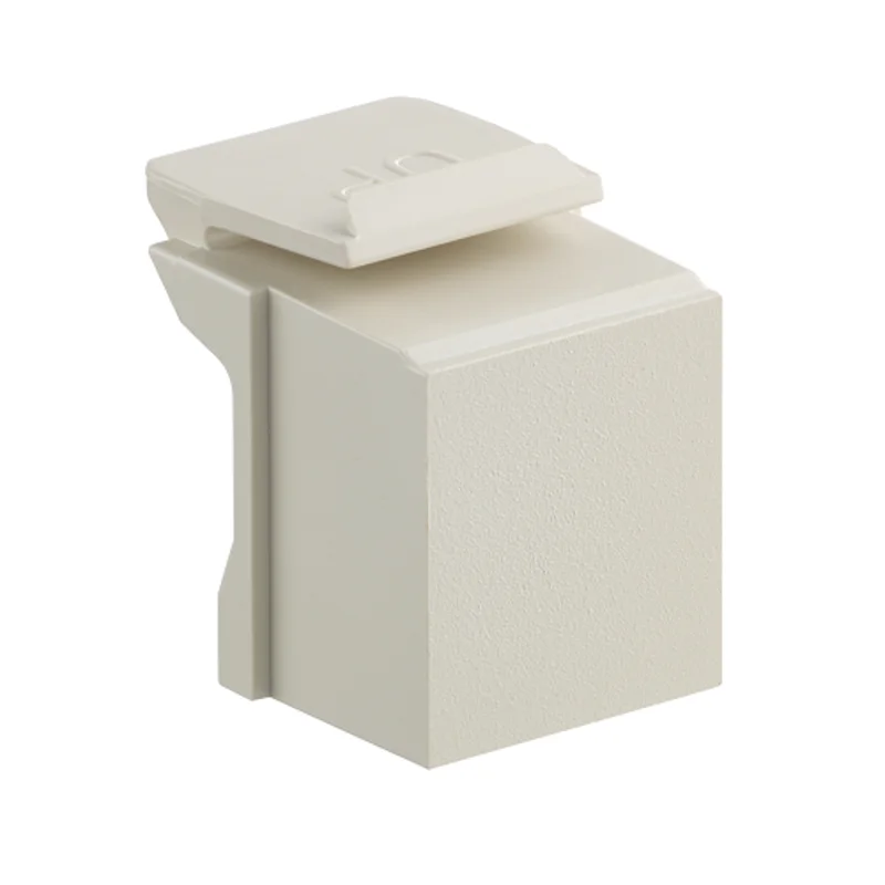Leviton Blank QuickPort Insert Ivory 41084-BI (Pack of 10)