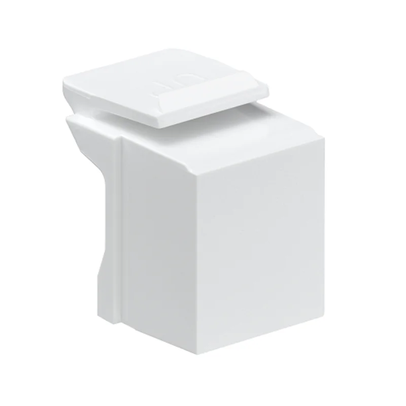 Leviton Blank QuickPort Insert White 41084-BW (Pack of 10)