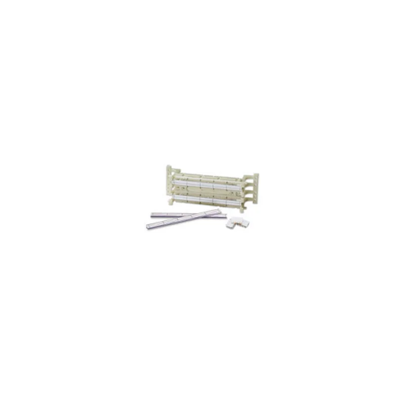 Leviton Cat 5e 110 Style Wall Mount Wiring Block Kit Includes 100 Pair And 24 C4 Clips 41AB2-1F4