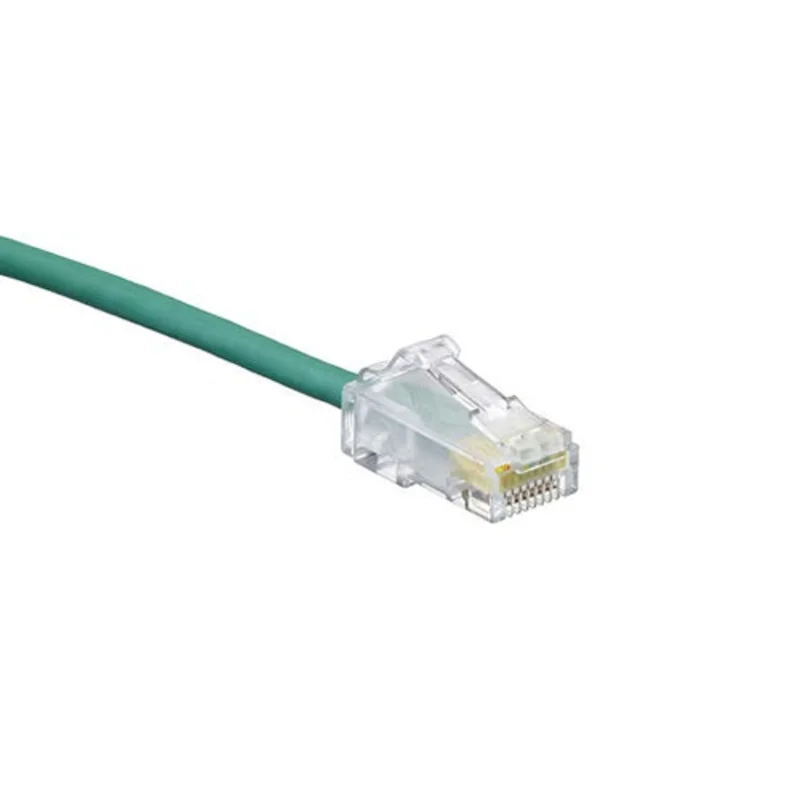 Leviton Cat 6 Small Diameter High-Flex Patch Cord 15 ft Green 6H460-15G