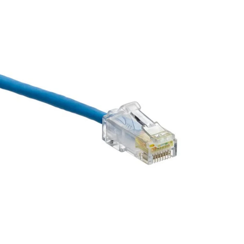 Leviton Cat 6 Small Diameter High-Flex Patch Cord 2 ft Blue 6H460-2L