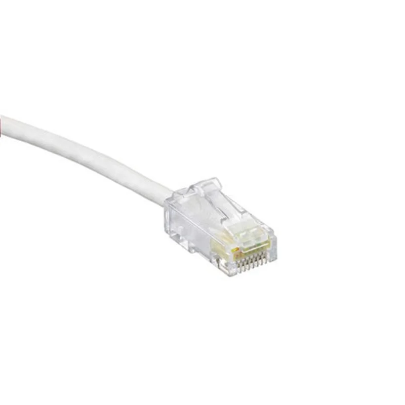 Leviton Cat 6 Small Diameter High-Flex Patch Cord 4 ft White 6H460-4W