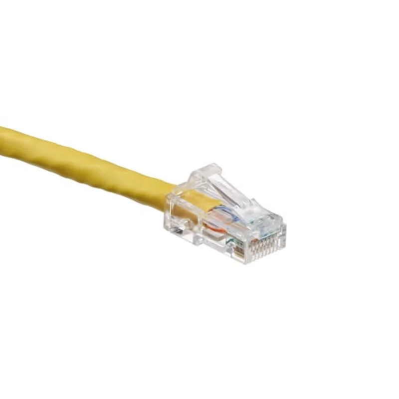 Leviton Cat 6 UTP Patch Cord 1 ft Yellow 6D460-1Y