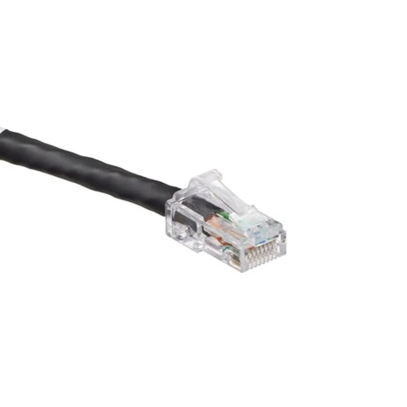 Leviton Cat 6 UTP Patch Cord 7 ft Black 6D460-7E