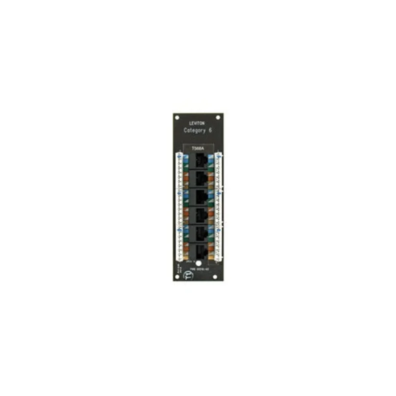 Leviton Cat 6 Voice & Data Expansion Board 47611-C6