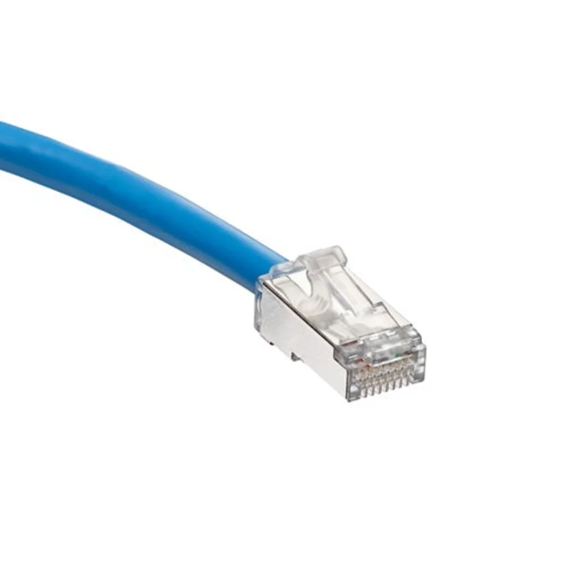 Leviton Cat 6A Patch Cord 10 ft Blue 6AS10-10L