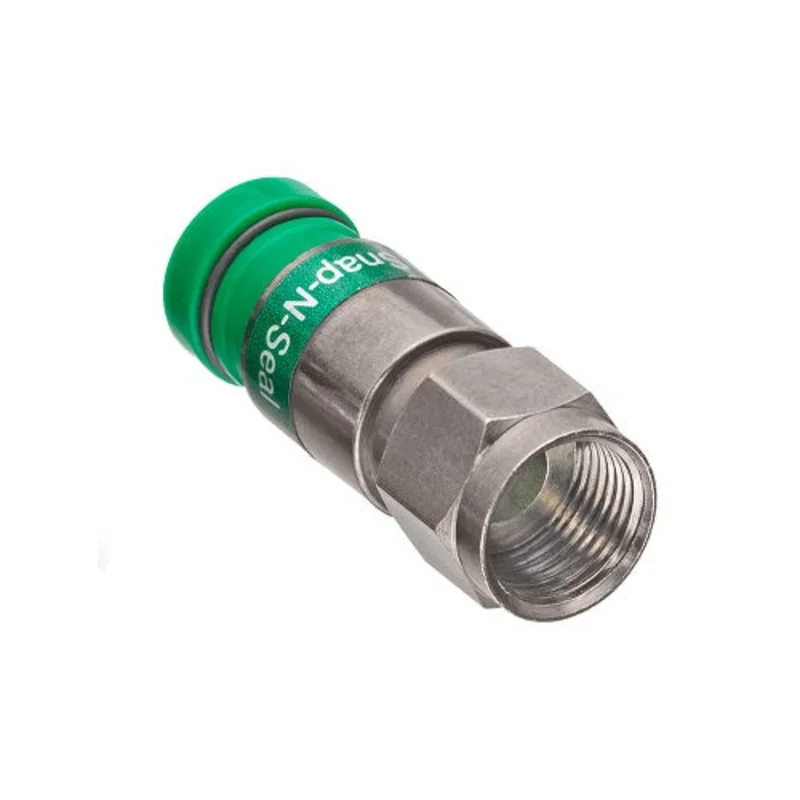 Leviton Compression F-Connector Green 40985-CPF